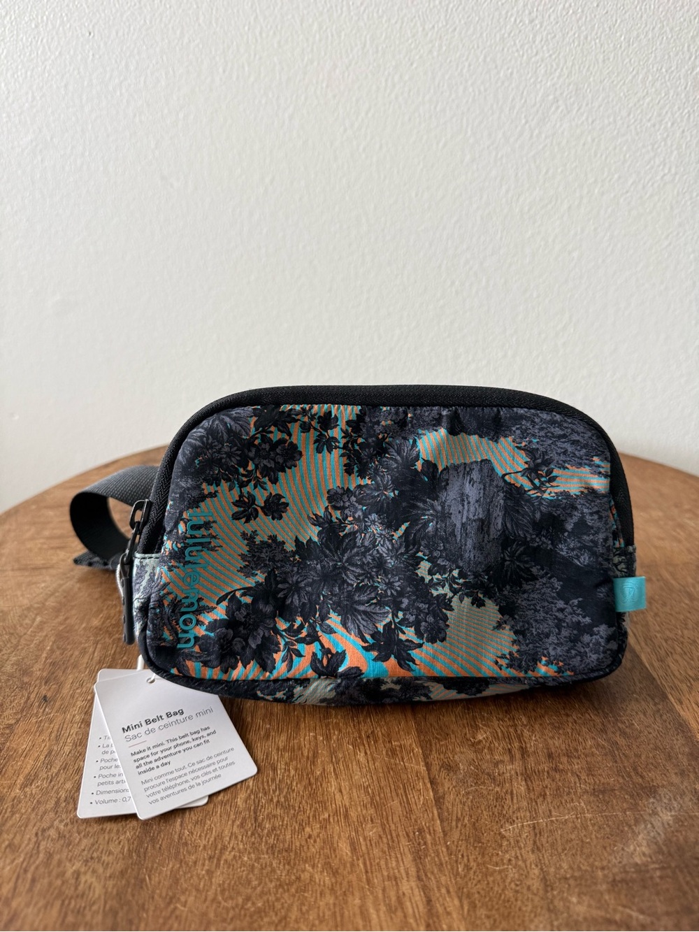 NWT Lululemon Mini Belt Bag Psychedelic Toile Peri Purple Multi O/S